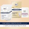 RoC Retinol Correxion Deep Wrinkle Non-Invasive Targeted Patches with Hyaluronic Acid + Firming Peptides for Forehead and Between Eyes 11 Lines, Crow’s Feet and Laugh Lines
