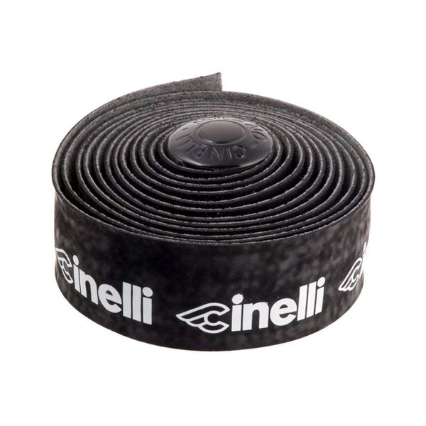 Cinelli Logo Velvet Bar Tape - Black/White