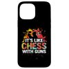 iPhone 13 Pro Max Paintballing Paintball Chess with guns for Paintball Player Case