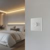 BG Electrical Intelligent Single Wall Dimmer Switch, 2 Way, Screwless Front Plate, Evolve, Pearlescent White, 200W, PCDCL81W