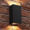Auraglow 11w Indoor/Outdoor Double Up & Down Integrated LED Wall Light - Warm White