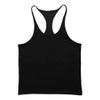 JEEING GEAR Men's Stringer Bodybuilding Workout Gym Tank Tops Y Back Cotton Color Black Size M