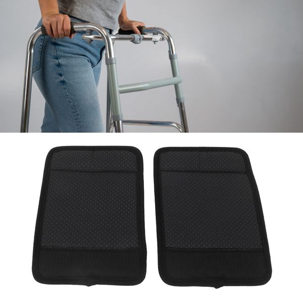 Walking Arm Crutch Handle Pads, Padding for Walking Arm Crutches, Soft Sponge Relive Discomfort Fatigue Walking Aid Cover Cushion Accessories for Adults Youth