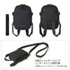 VAXPOT VA-3360 High Back Pouch for Snowboarding Binding (2-Way Shoulder Pouch)