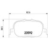 Textar 2359201 Brake Pad Set, Disc Brake