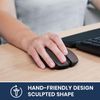 Perixx PERIMICE-821IB Wireless Bluetooth Mouse, Silent Click, Ergonomic Design, 33ft Range, Iron Black