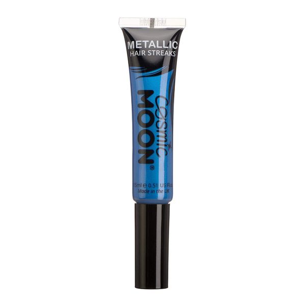 Cosmic Moon - Metallic Hair Strands - 15 ml - Blue