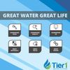 Fits GE MSWF SmartWater Comparable Tier1 Refrigerator Water Filter 3 Pack