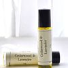 Patchouli And Lemongrass Essential Oil Perfume Roller Ball 10ml