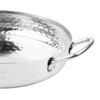 Olympia Table Presentation Handled Dish Stainless Steel Hammered, 180 mm