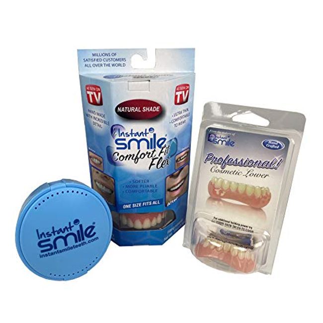 8 Packages of Instant Smile Billy Bob Replacement Thermal Adhesive Fitting  Beads for Fake Teeth