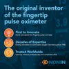 Nonin 02 SpO2 meter Model 3230 Bluetooth Smart Pulse Oximeter- 100% + reviews