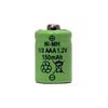 1/3 AAA 150 mAh Button Top NiMH Battery (for Solar Lights) (3)