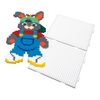 Hama 10.4458 Pegboard Bag 2 Large Square, Mixed
