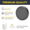  Magnets For Crafts With Adhesive Backing, Round Disc Magnets Flat Circle 