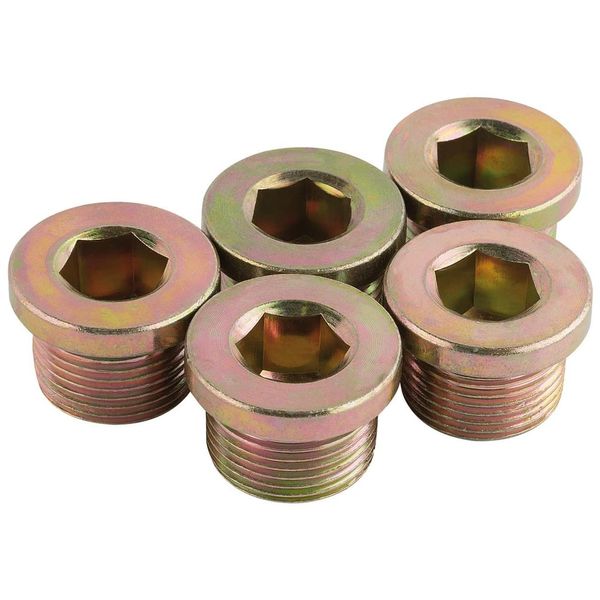 Draper 85536 M22 x 1.50 Replacement Sump Bolt 5 Pieces