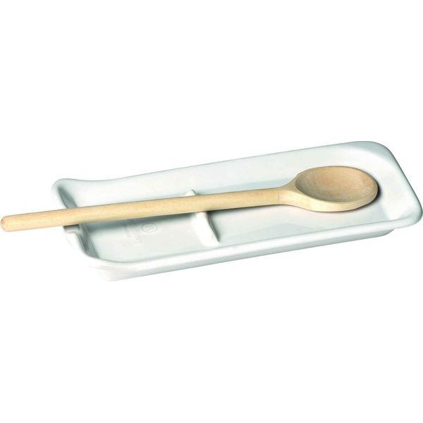 Emile Henry Ceramic Spoon Rest | Flour