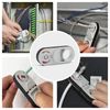 Yuiturt Wire Stripper Tool, Universal Network Wire Stripping Tools, Multi-Functional Pliers Peeling Tool,Pocket Cable Stripper Tool Easy to Use