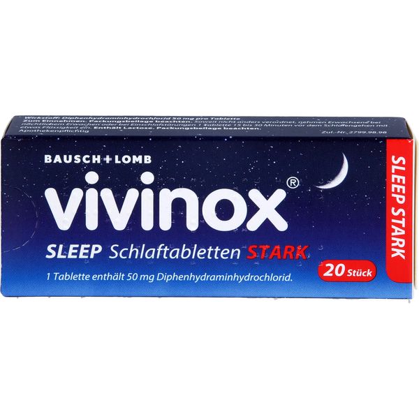 vivinox sleep stark Schlaftabletten, 20 St. Tabletten