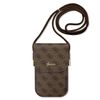 GUESS Case GUOWBP4SNSW Brown 4G Metal Script Logo
