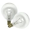 Sylvania 10367 - 40G16.5C/DAY/2PK Globe Daylight Full Spectrum Light Bulb