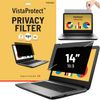 VistaProtect - Premium Privacy Screen Filter & Anti Blue Light Screen Protector for Laptop Computers (14" inches)