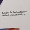 Sharper Image Mouse Pad Telephone Calculator Speakerphone LCD Screen and Clock