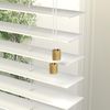 Solid Brass Gold Knurled Window Roller Venetian Roman Blind Pull