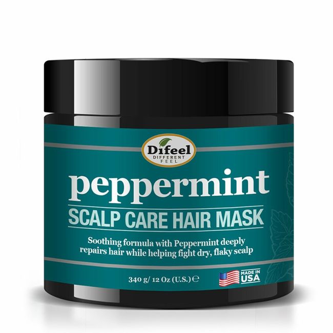 Difeel Peppermint Scalp Care Hair Mask 12 oz.