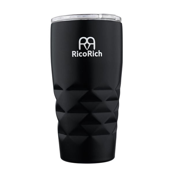 RicoRich Stainless Steel Tumbler with Lid Vacuum Insulated Double Layer Construction 18.6fl oz (550 ml) 