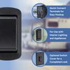 RecPro RV Double Pole Double Throw Momentary Switch | 30A 12V | On/Off/On DPDT (Switch Only)