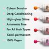 Josh Wood Colour Glaze (Peach Blush) - Semi-permanent Hair Mask - Ammonia-free - Conditions and nourishes hair - Lasts up to 3-5 washes - For blonde hair - 100% Vegan - Cream (100ml)