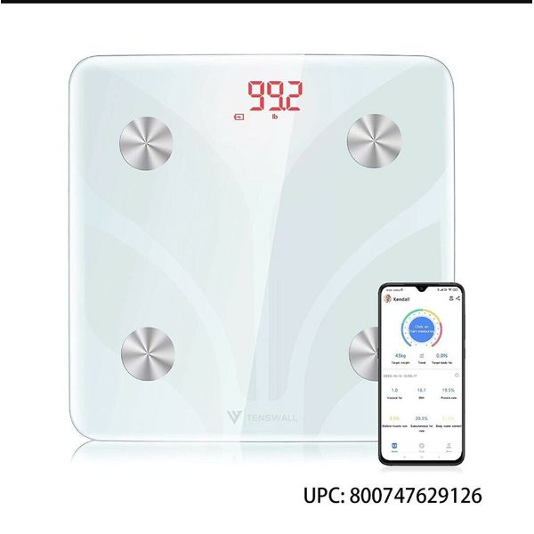 Tenswall Smart Body Fat Scale TZ280 Physcial Age Test Body Type Recognition