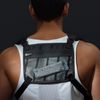 MVRK Water Resistant Chest Pack - Minimalist Running Pack For Workouts, Running Phone Holder With Extra Storage, Lightweight Running Vest, Running Backpack (Black)