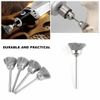 50pcs Stainless Steel Wire Brush Wheel Drill Attachments Rust Removal Cleaning