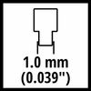 Einhell Replacement Chain for GE-PS 18/15 Li Bl Mini Pruning Chainsaw 150mm