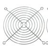 sourcing map 2 Pack 115mm Metal CPU Fan Grill Guard Protector for 120mm PC Computer Case Fans