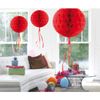 Creative Folat - Ball Honeycomb - 30 cm - Red
