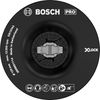 Bosch 1x PRO Backing Pad for Small Angle Grinders, X-Lock, Soft (Ø 125 mm, Professional Accessory Small Angle Grinder)