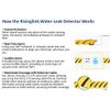 Smart Water Leak Detector, Wifi-Enabled with 6.5 Ft Sensing Cable, Battery Power