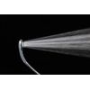 Sanei PS-303-81XA-CD Rainy Metallic Shower Head, Black (Approx. 50% Water Saving Effect, Stop Function)