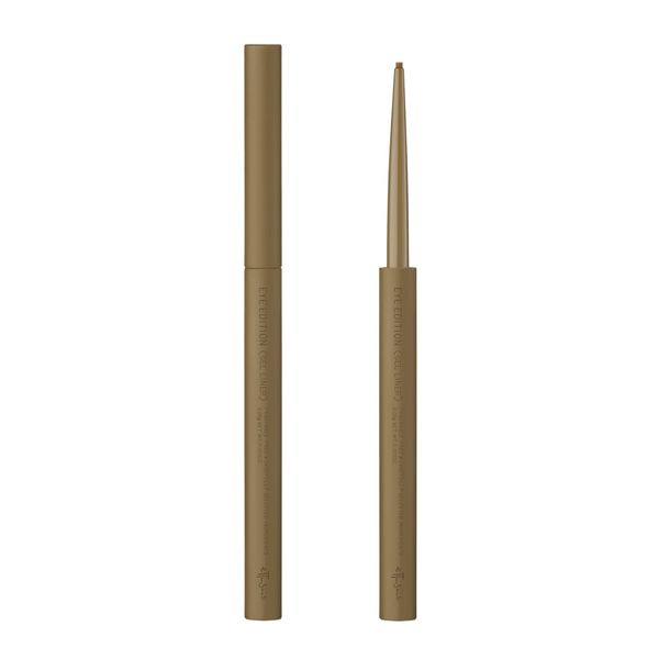ettusais Eye Edition (Gelliner) 10 Pistachio Camel Eyeliner Waterproof Formula 0.09g