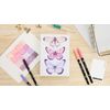 Tombow CANVAS-SET1 Watercoloring Canvas Set Elegant Butterflies