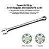 Capri Tools 13 mm WaveDrive Pro Combination Wrench for Regular and Rounded Bolts