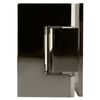 Polished Nickel Geneva 544 Series Wall Mount Offset Back Plate Hinge