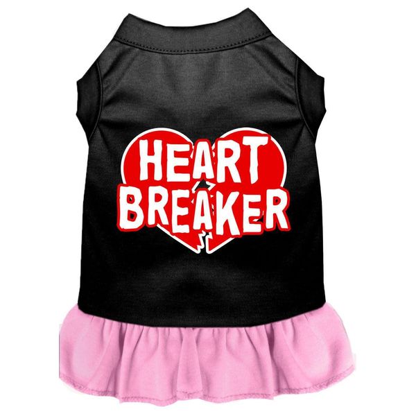 Mirage Heart Breaker Dresses, Small, Black/Pink