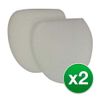 Replacement Vacuum Filter for Envirocare XFF400 / F656 (2-Pack) Replacement Vacu