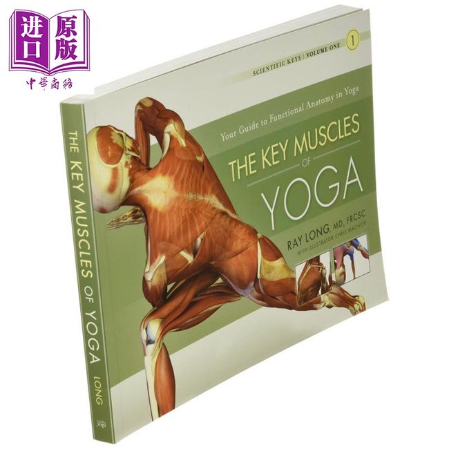 【中商原版】瑜伽肌肉要点 英文原版 The Key Poses of Yoga Ray Long 生活休闲 形体运动