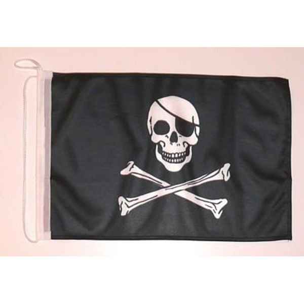 Bootsflagge Pirat Freibeuter 25 x 40 cm