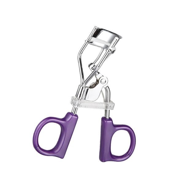 Bigodino per ciglia, Metallo Eyelash Curler Strumento per il trucco delle ciglia Strumento per ciglia arricciate con Assistente a molla, cuscinetto in silicone Bigodino per le donne, ragazze